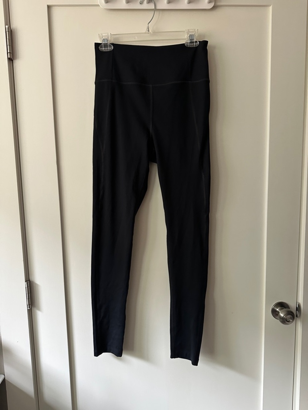 Girlfriend Collective Black High-Rise Leggings - Large